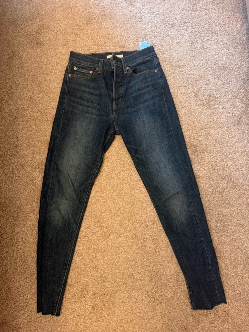 Dark Wash High-Rise Women’s Jeans